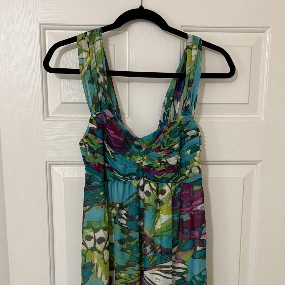 Bar III Multicolor Floral Maxi Dress